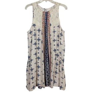 Vestido de verano cómodo de encaje bohemio sin mangas TAYLOR & SAGE talla L - Imagen 1 de 10