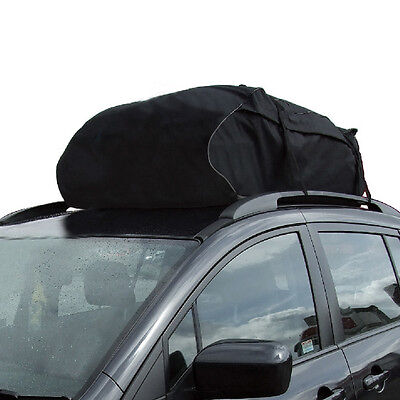 Car Roof Bag Cargo Top Box 458 Litre X-Large Water Resistance Van Storage Soft  • 33.97€