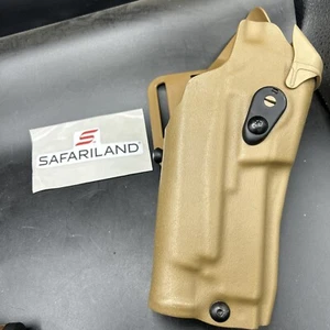 Safariland 6390RDS ALS Coyote RH Dienstholster GLOCK 17 19 LIGHT, 🔴 Red Dot - Bild 1 von 5