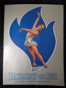 Vintage Holiday On Ice Silver Anniversary Program Madison Square Garden - Picture 1 of 7