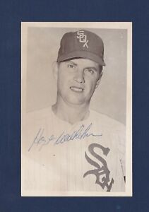 Hoyt Wilhelm signed Chicago White Sox baseball postcard 1922-2002 Hall of Famer