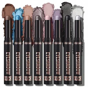 8-Color Eyeshadow Stick Set, Matte Cream, Waterproof & Long-Lasting Eye Makeup - Picture 1 of 12