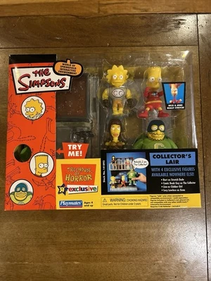 The Simpsons Collector’s Lair Treehouse Of Horrors TRU Playmates Vintage Playset - Image 1 of 4