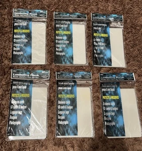 TDE Systems Laminating Pouches 4”x6” 3mil – 6 Packs of 20pcs – Protect Photos - Picture 1 of 6