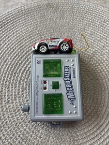 RARE R/C MICROSIZERS HOBBICO 24MHZ TRANSMITTER WITH INTEGRATED CHARGER 2001 TOMY - Picture 1 of 6