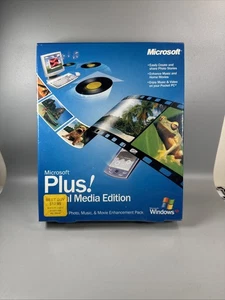 Microsoft Plus! Digital Media Edition for Windows XP New Sealed 2003 USA - Picture 1 of 7