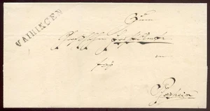 VAIHINGEN 1830 VORPHILABRIEF nach PFORZHEIM (D1848 - Picture 1 of 1