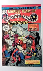 Marvel Team-Up #33 1975 Marvel Comics Spider-Man Nighthawk 1st Print Comic Book - Picture 1 of 1