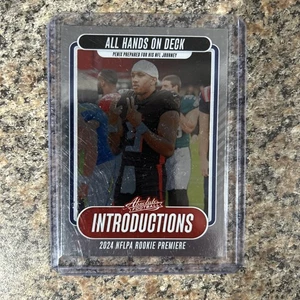 2024 Panini Absolute - Introductions #I-MPJ Michael Penix Jr. (RC) - Picture 1 of 2