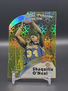 97-98 Fleer Ultra Star Power Plus Supreme Shaquille O'Neal #4 SPS Troquelado - Imagen 1 de 2