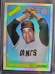 2002 Topps Archives Reserve Juan Marichal Refractor #84 San Francisco Giants - Picture 1 of 2