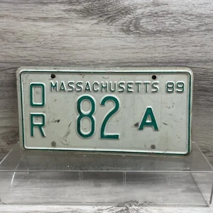 1989 Massachusetts License Plate Vintage MA Man Cave Collectible #OR82A - Picture 1 of 2