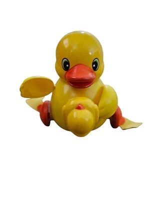  Duck Mother With Baby Vintage 1988 TOMY Pull String Toy Works 66 - Image 1 of 3