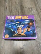 vintage Star Trek puzzle 300 Piece Complete Captain KIRK Mr. Spock 90s 1993