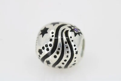 Dije CHAMILIA DISNEY púrpura esterlina circonita "Creer es solo el comienzo" Foto 1 de 4