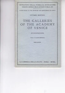 The Galleries of the Academy of Venice 3rd Edition 1950 68 pgs 5" x 7.5" - Picture 1 of 4