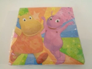 BACKYARDIGANS 1 PACK BEVERAGE SMALL PARTY NAPKINS 16ct 2 PLY MADE IN USA NEW - Picture 1 of 1