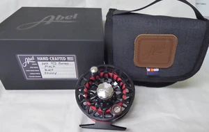 ABEL MODEL SDF 4/5 PORTED FLY REEL WITH CASE & BOX - Picture 1 of 10