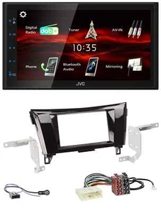 JVC USB Bluetooth MP3 DAB 2DIN Autoradio für Nissan Qashqai X-Trail ab 14 - Bild 1 von 9