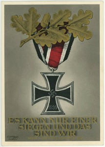 Germany WWII Semi-Postal Stationery Slogan Card Adolf Hitler 1939 Mint