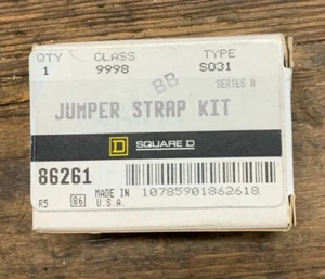 SQUARE D CLASS 9998 TYPE S031 SERIES A OVERLOAD RELAY JUMPER STRAP KIT NEW - Picture 1 of 4