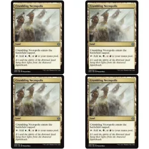 4 x NECRÓPOLIS DESMORONADA CASI NUEVA Exploradores de la Tierra de Ixalan Magic The Gathering - Sin usar - Imagen 1 de 1