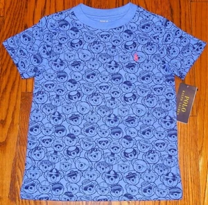 POLO RALPH LAUREN AUTHENTIC TODDLERS BOYS BRAND NEW ORIGINAL T-SHIRT Size 4, NWT - Picture 1 of 3