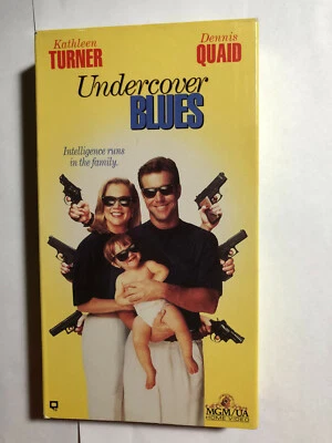 UNDERCOVER BLUES KATHLEEN TURNER, DENNIS QUAID VHS  Foto 1 de 3