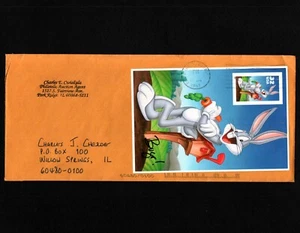 OPC 1997 Palatine ILL Sc#3137c Bugs Bunny Souvenir Sheet 47493 - Picture 1 of 1