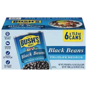 Bush's Black Beans 15 oz., 6 pk. - Picture 1 of 6