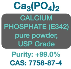 CALCIUM PHOSPHATE (POWDER, USP) | CAS: 7758-87-4 | 250 g | Purity: 99.0+%, - Picture 1 of 2