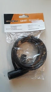 SPYPOINT CLM-6FT Telecamera Trail Lunga Sei Piedi Rivestita Acciaio Blocco Cavo CON CHIAVI - Foto 1 di 1
