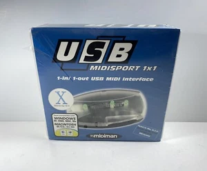 Midiman USB MIDISPORT 1x1 USB MIDI Interface For Windows & Mac OS X - Picture 1 of 10