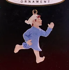 Hallmark 1994 Night Before Christmas #3 Andenken Miniatur Ornament Neu im Karton Papa - Bild 1 von 3