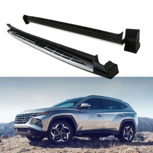 Fits for Hyundai 4TH Tucson NX4 2021 2022 Door Side Step Running Board Nerf Bar - Picture 1 of 7