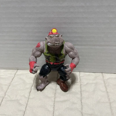 Vintage TMNT Teenage Mutant Ninja Turtles Playmates 1991 DIRTBAG MOLE No Tail - Image 1 of 3