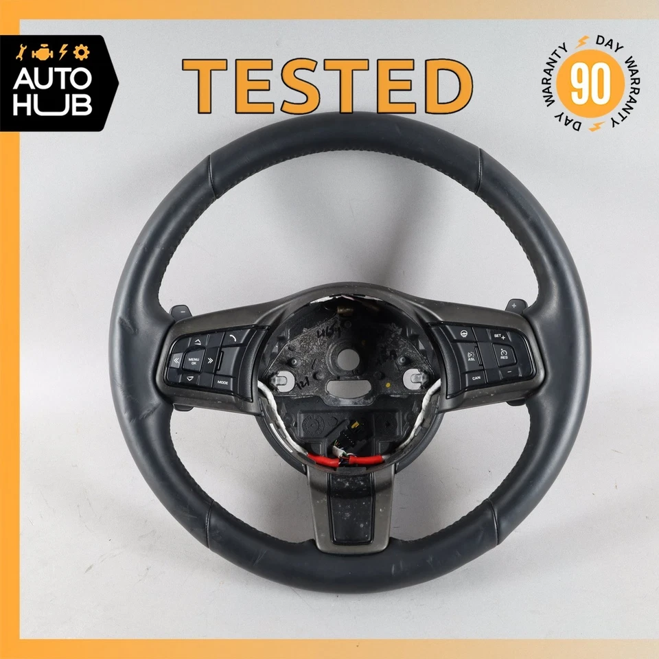 Volante tipo F 14-20 Jaguar X152 con palancas de cambio OEM Foto 1 de 4