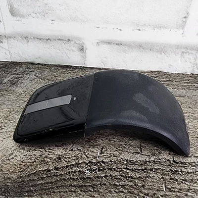 Genuine Black Microsoft Wireless Surface Arc Touch Mouse 1428 NO USB Dongle - Image 1 of 4