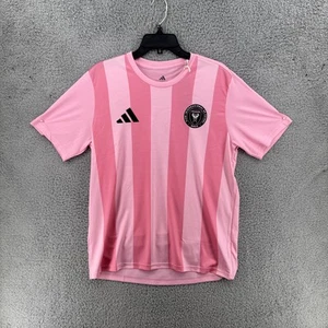 Adidas Inter Miami CF Pink Messi #10 Soccer Jersey  Men’s Sz Medium NWT - Picture 1 of 5