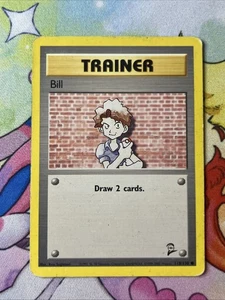 Bill 118/130 Base Set 2 Pokemon - HP - Picture 1 of 2