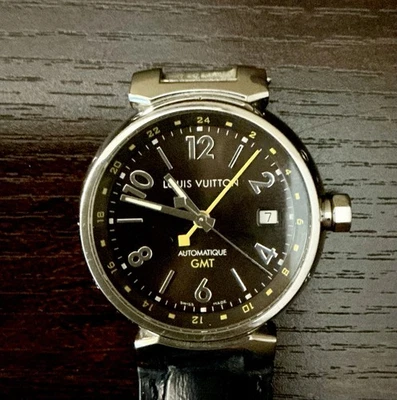 Louis Vuitton Tambour GMT Ref Q1131 Brown Dial Automatic 39mm Men's Watch - Image 1 of 4