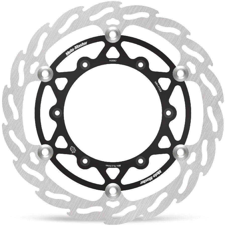 Rotor de freno flotante Moto-Master Flame MX - delantero - negro, 270 mm 112087-PU Foto 1 de 1