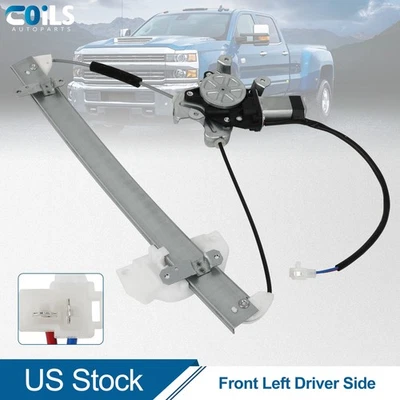 Regulador de ventana delantera izquierda con motor para Mitsubishi Mirage 1997-2001 sedán 1,8 L Foto 1 de 4