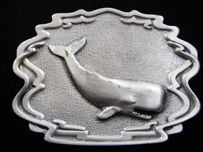 RG24149 *NOS* AÑOS 90 GRAN AMERICANO **CAPERMATA** HEBILLA DE PELTRE MOBY DICK Foto 1 de 2