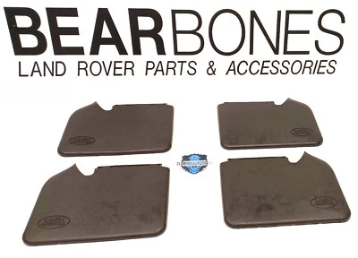 Discovery 2 Genuine Front & Rear Mud Flaps (Set) CAS100900 CAS100910 - Image 1 of 4