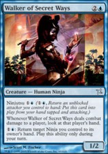 1x Walker of Secret Ways NM, English MTG Betrayers of Kamigawa