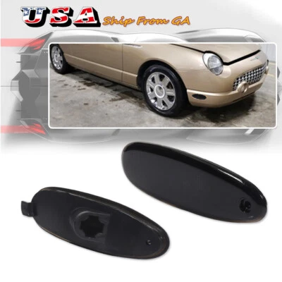 PARA FORD TAURUS Y MERCURY SABLE 96-99 LENTE AHUMADA PARACHOQUES DELANTERO LUZ MARCADORA LATERAL Foto 1 de 4