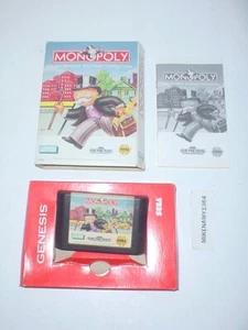 MONOPOLY game complete in case w/ manual for Sega GENESIS system - Picture 1 of 1