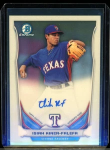 2014 Bowman Chrome ISIAH KINER-FALEFA rookie RC autograph AUTO blue jays - Picture 1 of 2