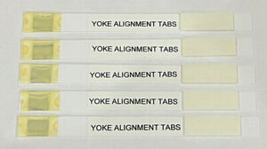 CRT Yoke Strip Alignment Mag Tabs for Wells Gardner any Color Convergence Tube